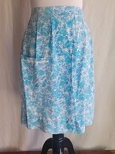 Vintage Floral Apron with Bric