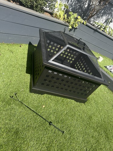 Large square metal - large,