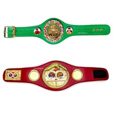 WBC & IBF KIDS BOXING CHAMPIONSHIP REPLICA TITLE 3D LOGO WRESTLING BELT NEW WBC