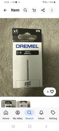 Dremel 570 grout removal - dremel,