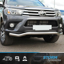 FOR TOYOTA HILUX MK8 2016 ON STX STAINLESS STEEL SPOILER BAR - 70MM