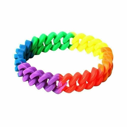 Pride rainbow bracelet - rainbow,