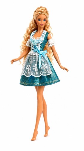 Barbie dirndl dress handmade