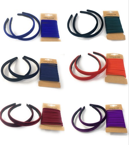 Velvet girls school headband - girls,