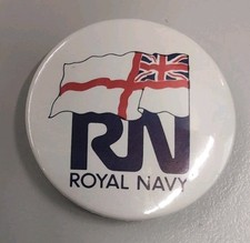 Royal Navy Pin Badge Button