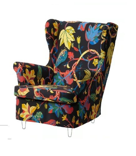 Ikea strandmon slipcover for - ikea,