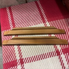 Vintage Mid Century Tea Trolley Furniture Wooden Handles.