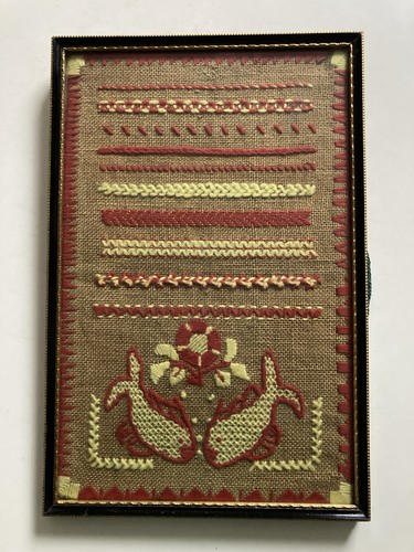 Vintage antique embroidery - antique,