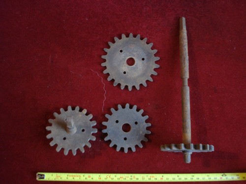 Turret clock winding wheels - turret,