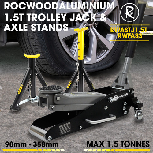 Aluminium trolley jack ton - aluminium,