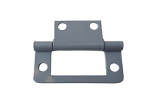 10 x Flush / Butt Hinges for Vohringer 15mm Ply, Campervan Furniture, Light Grey