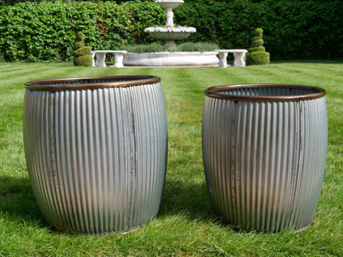 Set large galvanised - xl,