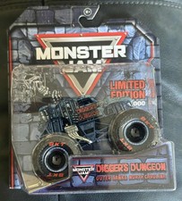 2025 Spin Master Monster Jam Diggers Dungeon Limited Edition