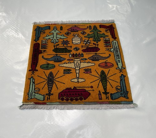 63x63 ethnic rug - rug, war