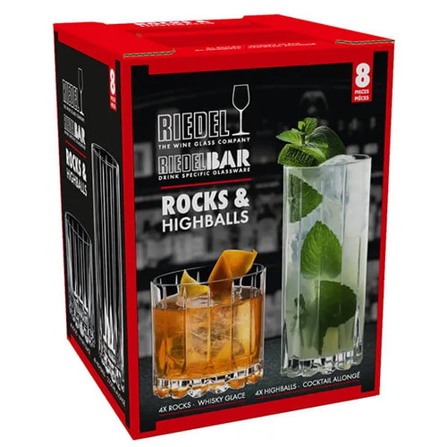 Riedel bar set rocks - bar, of