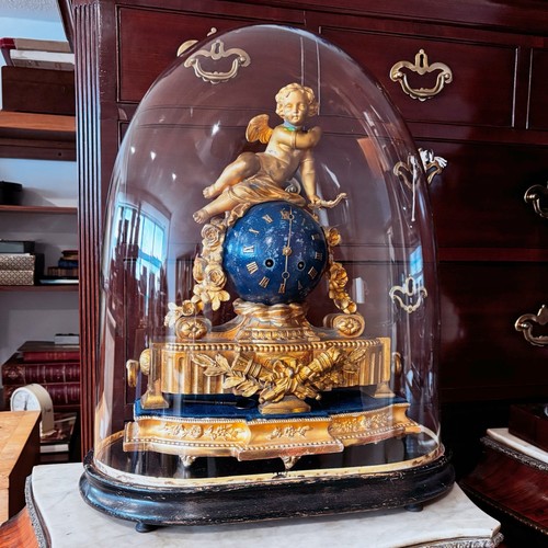 French empire victorian clock - french,