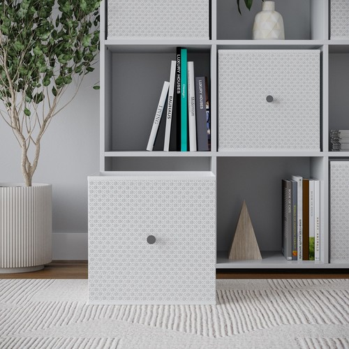 Foldable woven fabric storage - fabric,