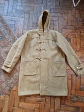Vintage Mens WW2 British Military Duffle Coat XXL