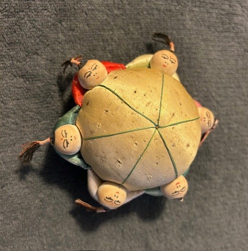 Vintage chinese silk pin - silk,
