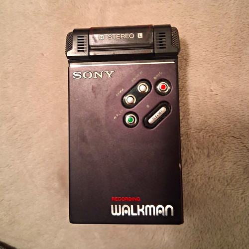 Sony walkman black - sony, wm-r8