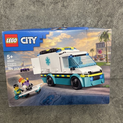 Lego city emergency ambulance - lego, city: