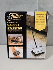 Fuller Brush Co Electrostatic Carpet Sweeper 17027 Cordless Floor Sweeper SEALED