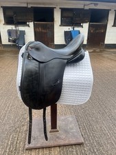 Albion Adjusta SLK Dressage Saddle 17.5″ MW Black