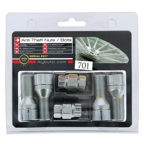 Butzi chrome anti theft - chrome,