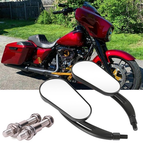 8mm motorcycle rearview oval - 8mm,