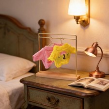 Doll Garment Rack Girl Mini