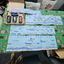 Lledo Kellogs Land Speed Record complete set 4 CARS & 4 POSTERS BNIB. -C20