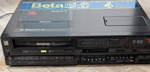 Sony betamax video cassette - betamax,