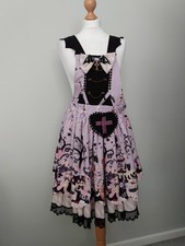 Lilac Kawaii Pinafore Dress