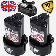 2X 10.8V For Makita BL1013 4.8Ah Li-ion Battery BL1014 194550-6 194551-4 LCT203W