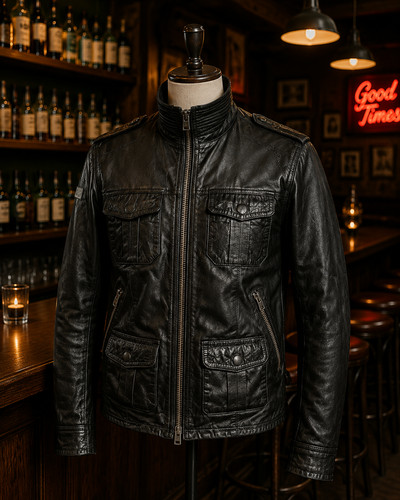 Superdry brad hero - superdry, leather