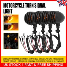 4x Motorcycle Bullet LED Turn