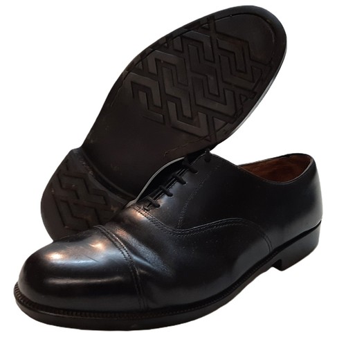 Service shoes black leather - shoes,