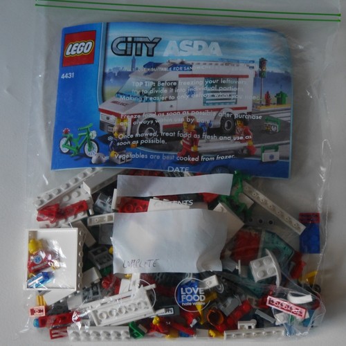 Lego city ambulance 4431 - lego,