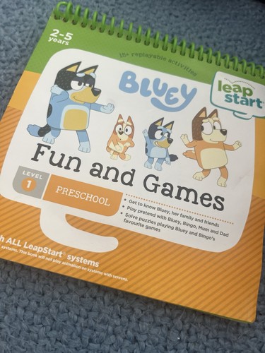 Leapfrog leapstart bluey fun - leapstart, &