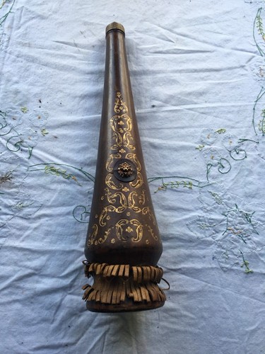 Rare vintage leather bound - rare, 16"