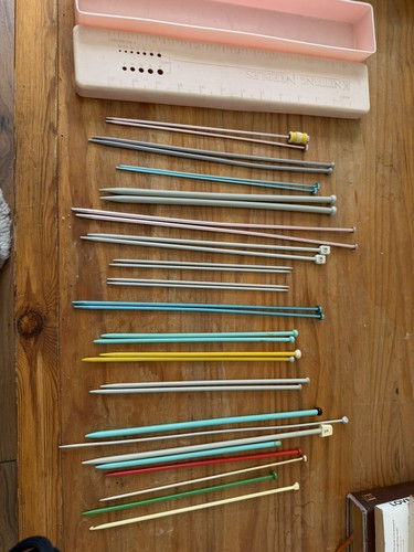 Vintage knitting needles - vintage,