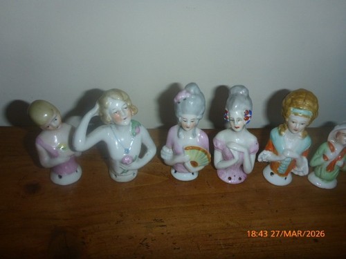 Vintage pin cushion half doll - cushion,