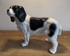 Lovely Coopercraft. Black and White King Charles Cocker Spaniel Figurine.