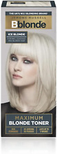 Bblonde Maximum Colour Ice Blonde Toner - Non Permanent Hair Toner for Pre Light