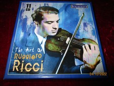 11-CD-Box--The Art Of Ruggiero Ricci--Neuwertig !--