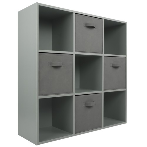 Grey cube drawer storage - cube,