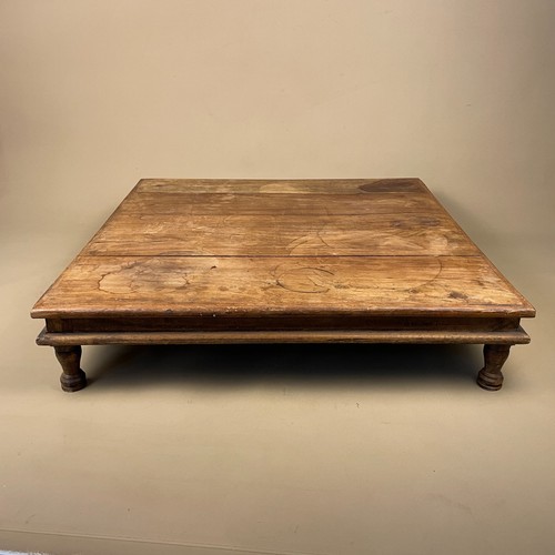Indian low wooden - low, chowki