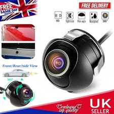 Rotating HD Car Rear View Camera Reversing Parking Cam Night Vision Waterproof-