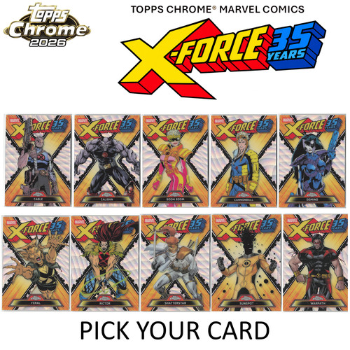 2026 topps chrome - 2026, marvel