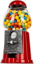 Dispenser Gumball Machine, Vintage Coin-Operated Candy vending, Retro Bubble Gum